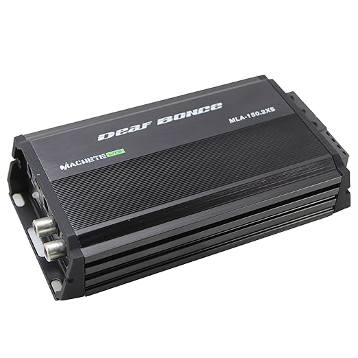 Deaf Bonce Machete 150 Watt 4 ohm RMS Class D 2-Channel Amplifier MLA-150.2XS