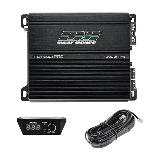 DEAF BONCE APOCALYPSE 1300W 1 OHM CLASS D MONOBLOCK AMPLIFIER ATOM-1300.1-PRO