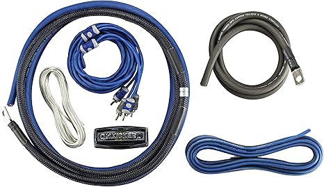 Kicker 46CK4 4 AWG Amp Kit w/RCA