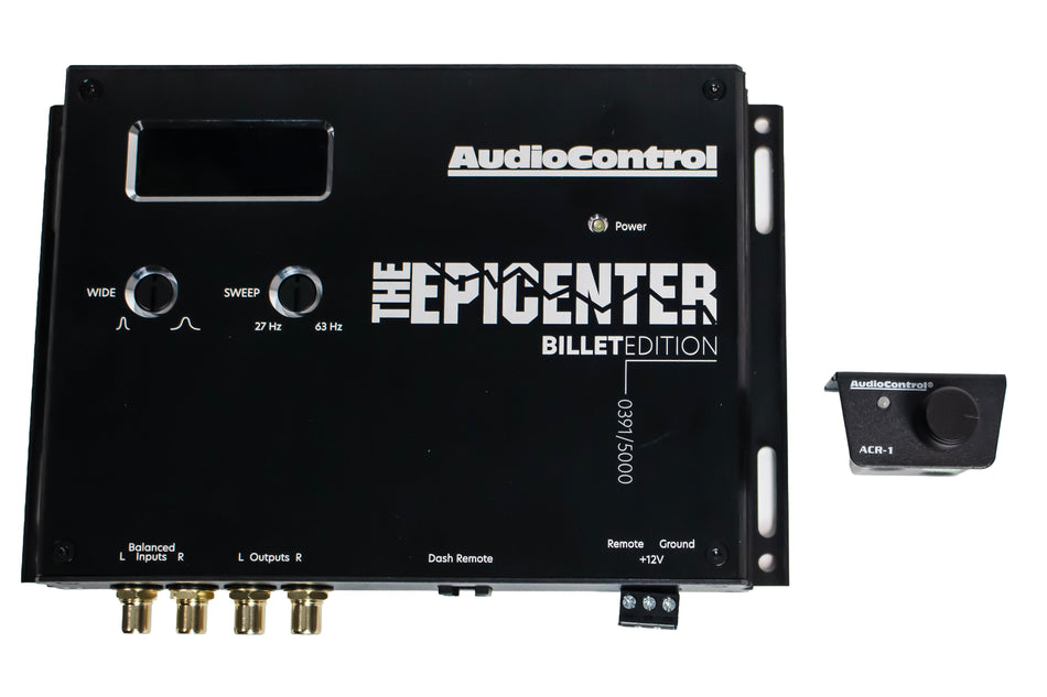 AudioControl Epicenter Limited Billet LE Edition – Only 5,000 Made