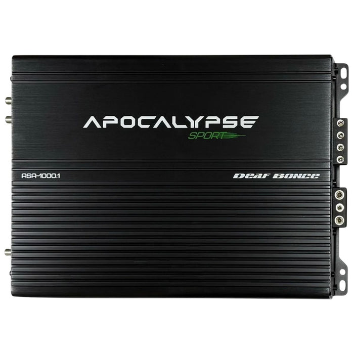 Deaf Bonce Apocalypse ASA-1000.1 | 1000 Watt Power Monoblock Amplifier - 1 Ohm Class D