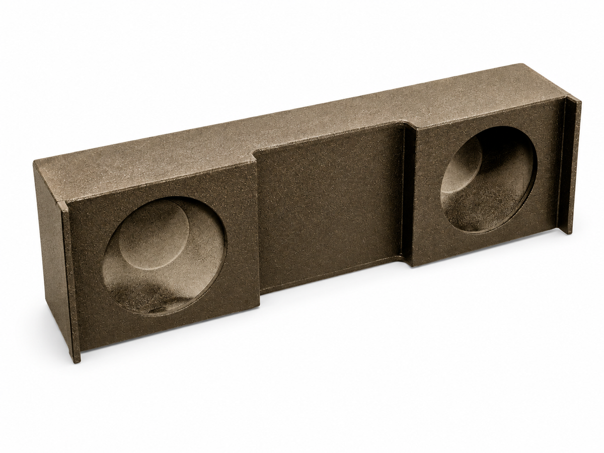 Elite Audio Dual 12 Sealed Subwoofer Box, Nissan Titan Crew Cab 