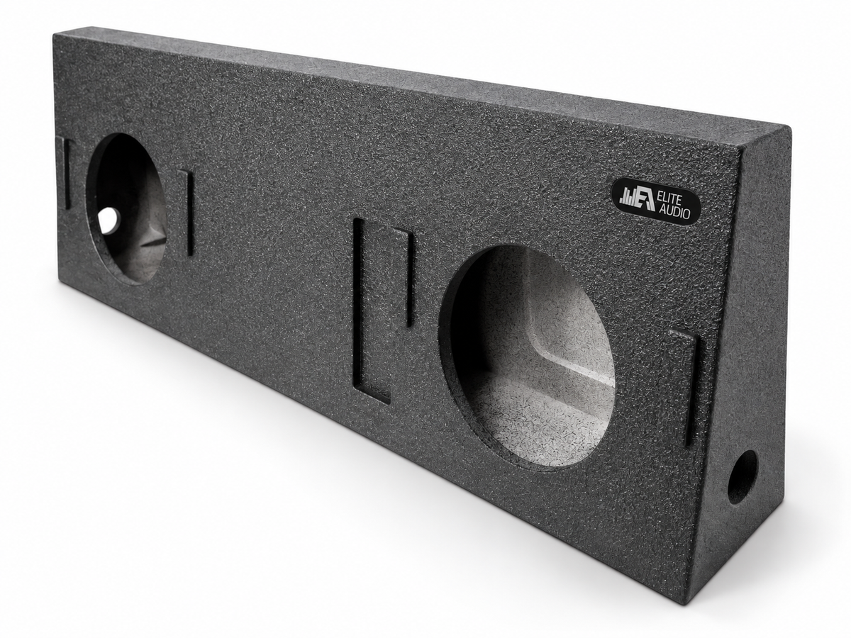 Elite Audio Dual 12 Sealed Subwoofer Box, Toyota Tundra CrewMax 2014-2021
