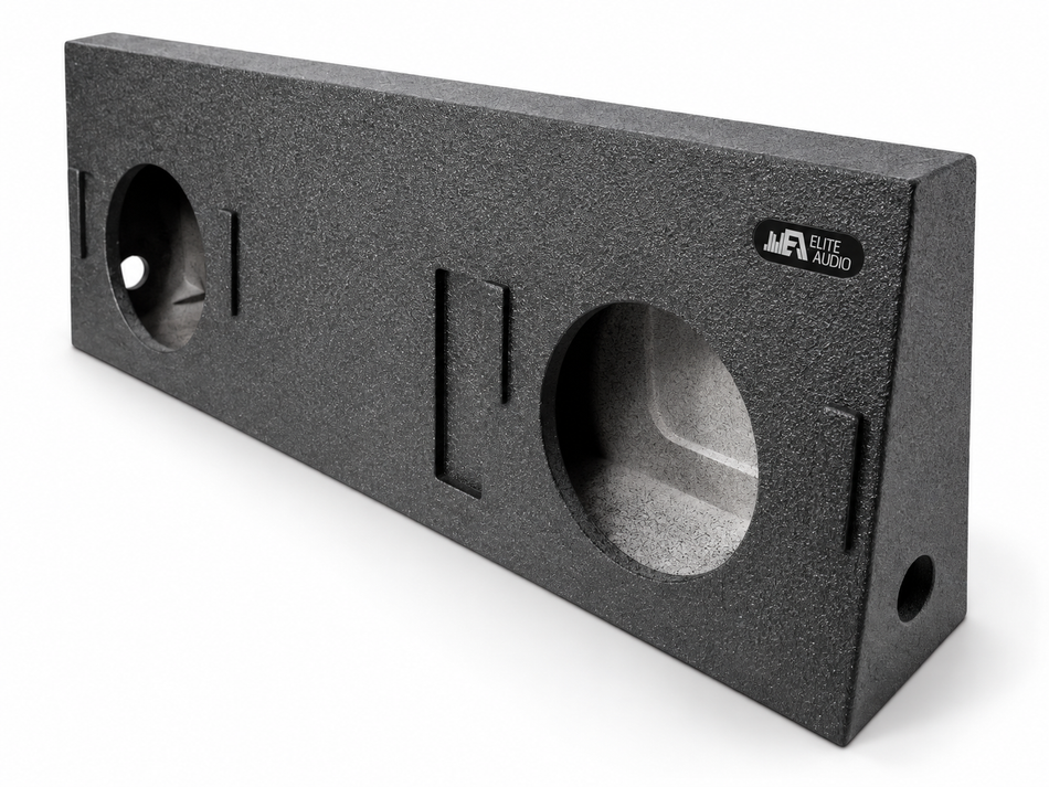 Elite Audio Dual 12 Sealed Subwoofer Box, Toyota Tundra CrewMax 2014-2021