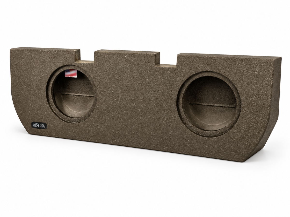  Dual 12 Sealed Subwoofer Box, Toyota Tundra CrewMax 2022+