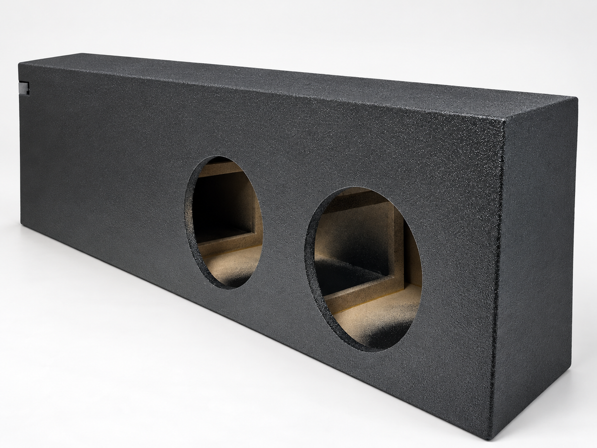 Audio Dual 8" Ported Subwoofer Box, RAM Mega & Regular Cab 2006-2024
