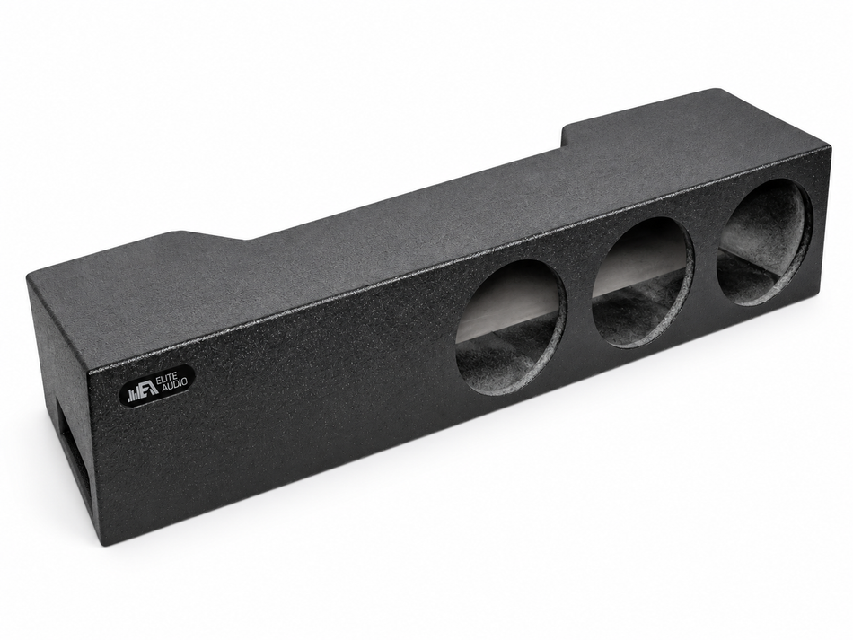 Elite Audio Enclosures  Dodge RAM 2019+ Crew Cab Triple 8 Ported - Premium USA Made Subwoofer Box with Bed Liner 