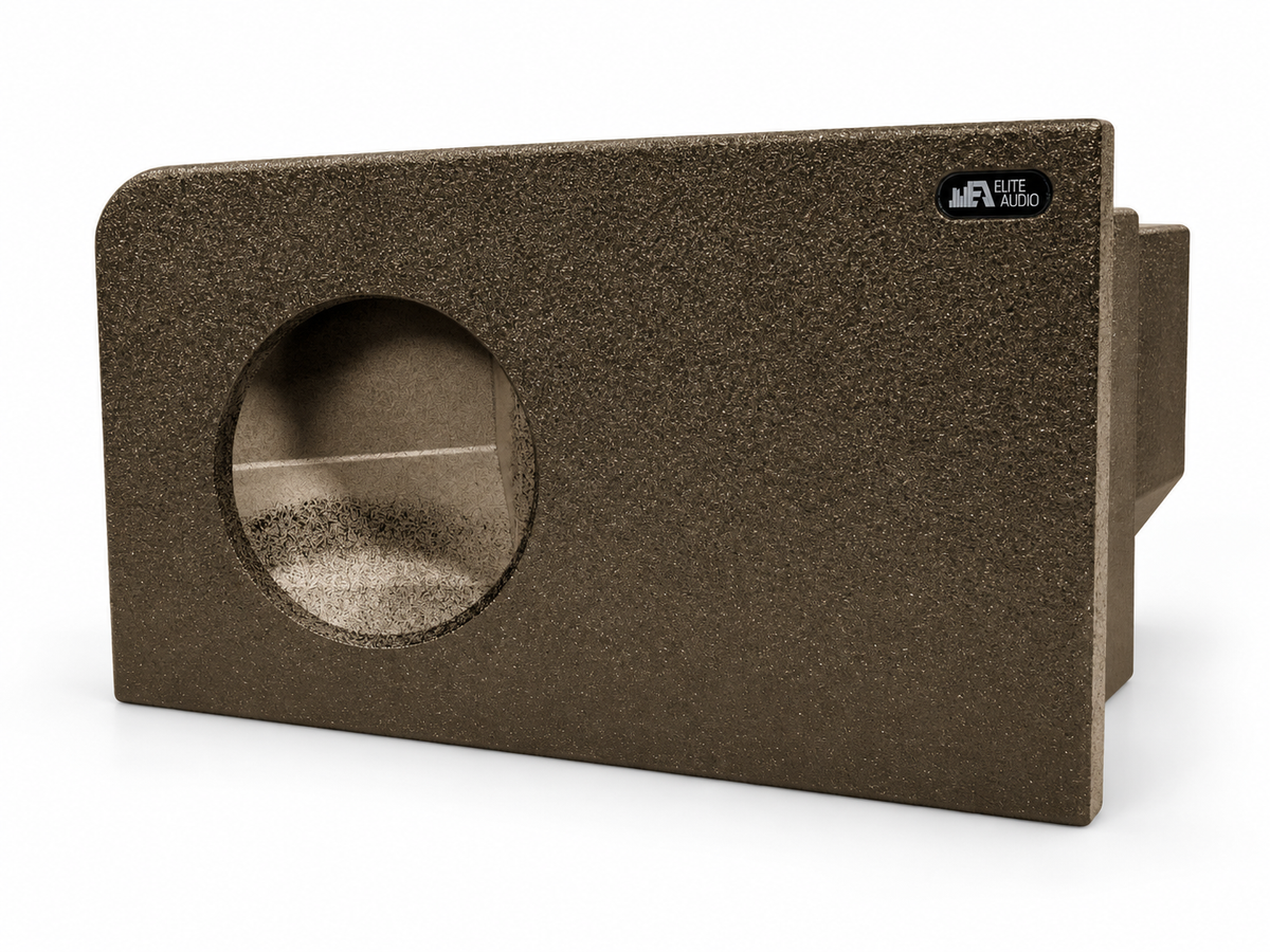 Audio Single 12 Sealed Subwoofer Box, Toyota Tundra CrewMax 2022+