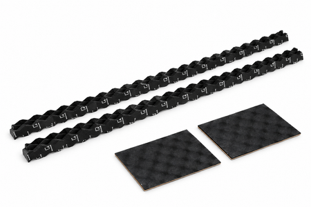 Universal Foam Speaker Ring Kit - (2) 1" High Rebound, Waterproof Acoustic Foam Strips 