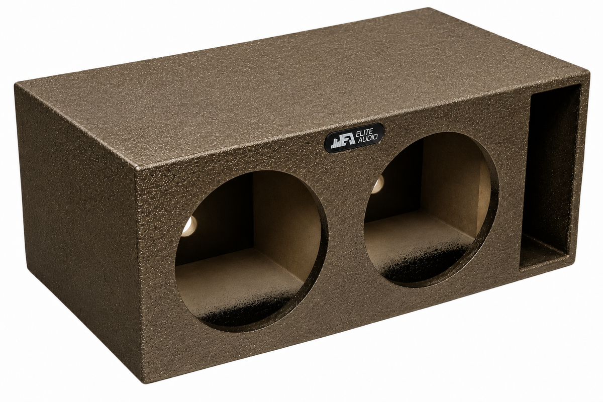 Elite Audio Dual 10" Ported XL SPL Universal Subwoofer 