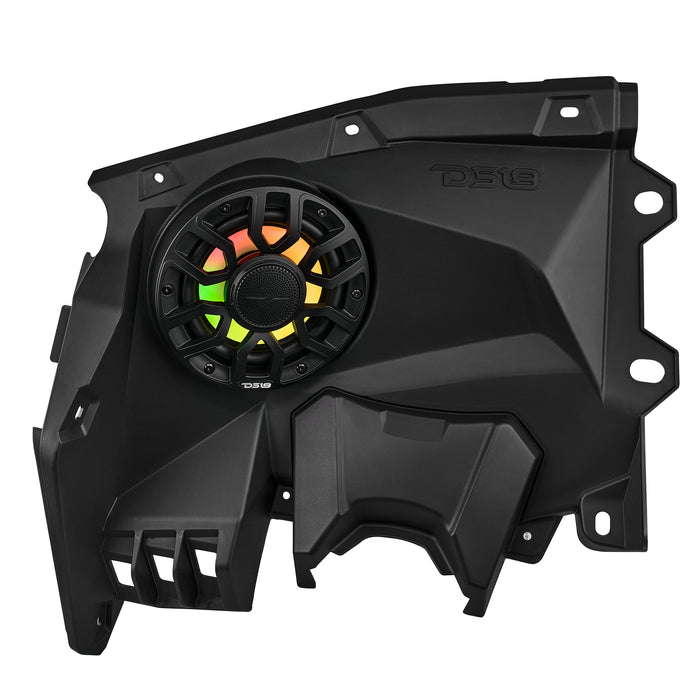 DS18 Can-Am Maverick X3 Dashboard Panel Loaded with 6.5" Speaker and Digital Lights