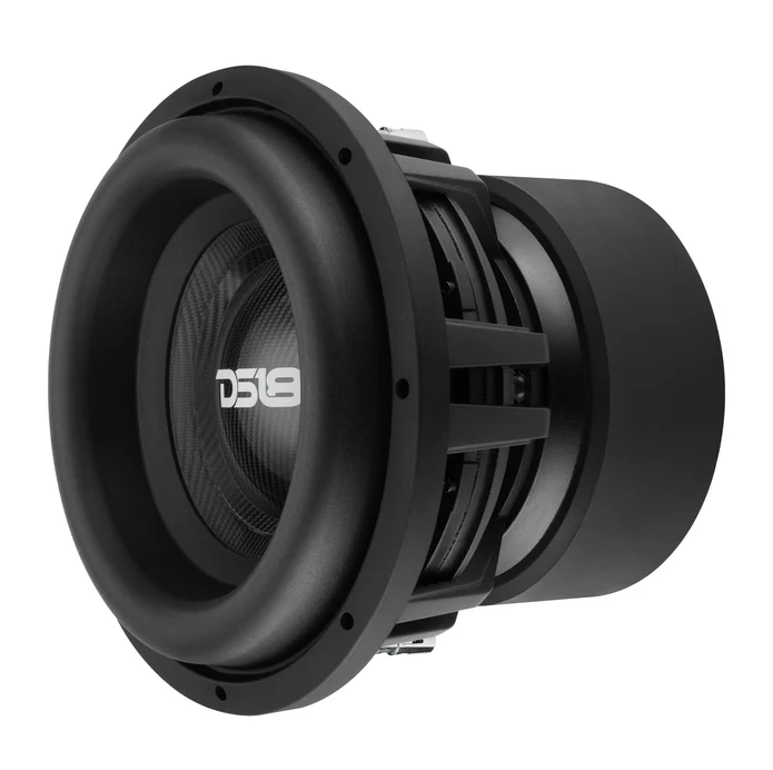 DS18 Carbon12.1D-12" High Excursion Subwoofer with Carbon Fiber Cone | 3500W RMS / 7000W Peak | Dual 1-Ohm Voice Coil