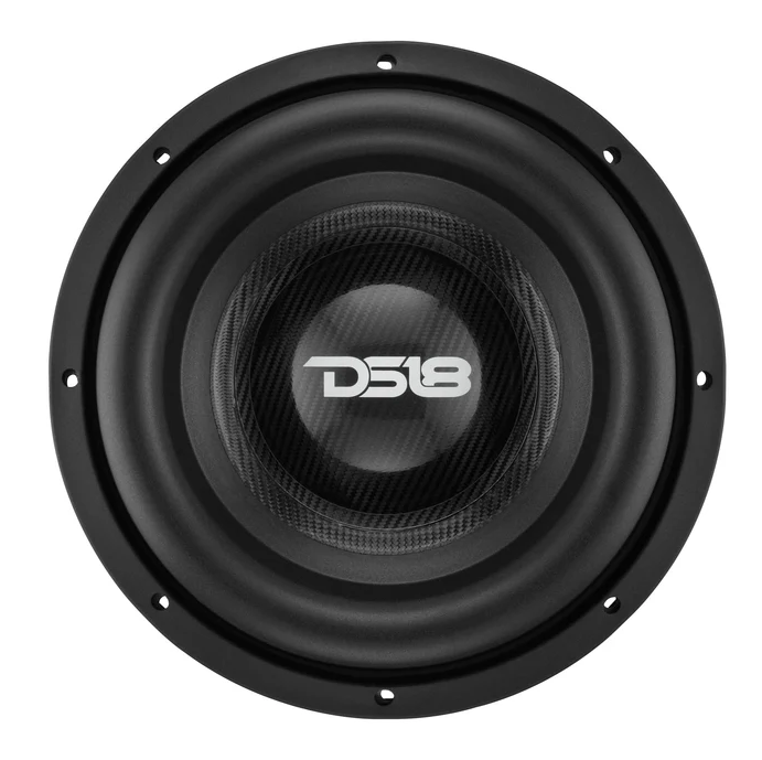 DS18 Carbon12.2D- 12" High Excursion Subwoofer with Carbon Fiber Cone | 3500W RMS / 7000W Peak | Dual 2-Ohm Voice Coil