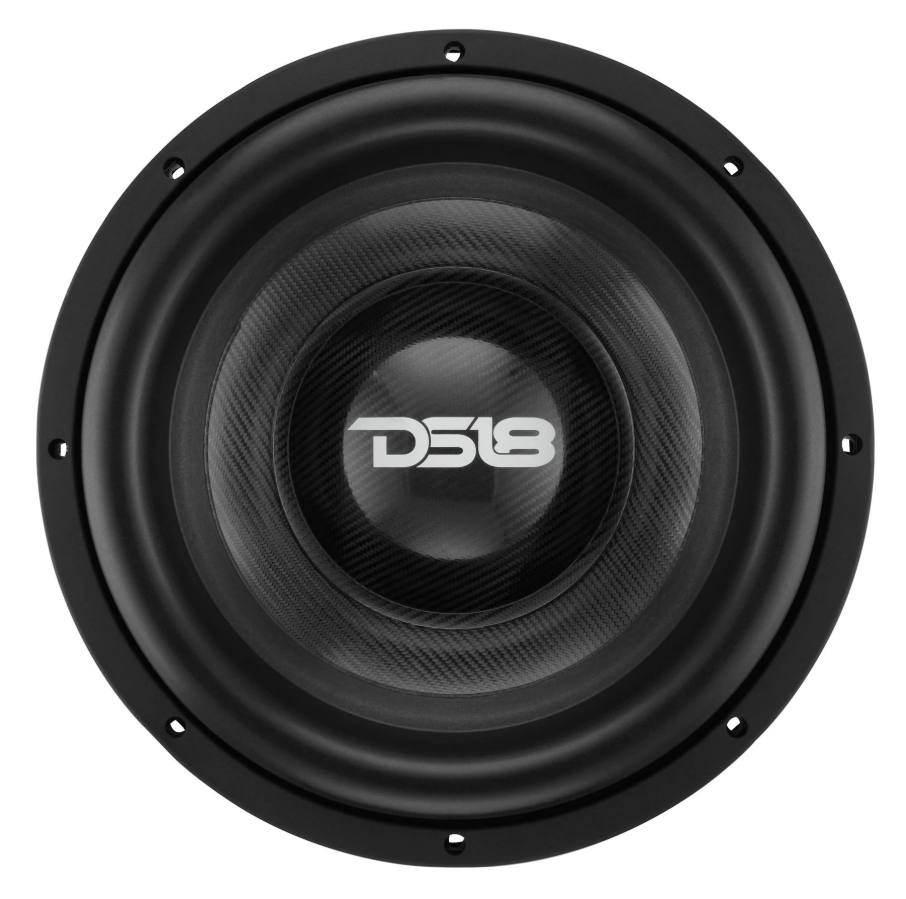 DS18 Carbon15.1D- 15" High Excursion Subwoofer with Carbon Fiber Cone | 3500W RMS / 7000W Peak | Dual 1-Ohm Voice Coil