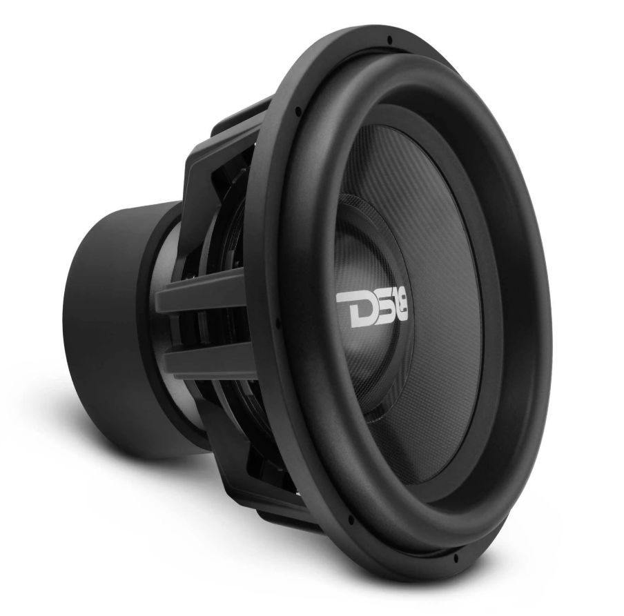 DS18 Carbon18.1D- 18" High Excursion Subwoofer with Carbon Fiber Cone | 3500W RMS / 7000W Peak | Dual 1-Ohm Voice Coil