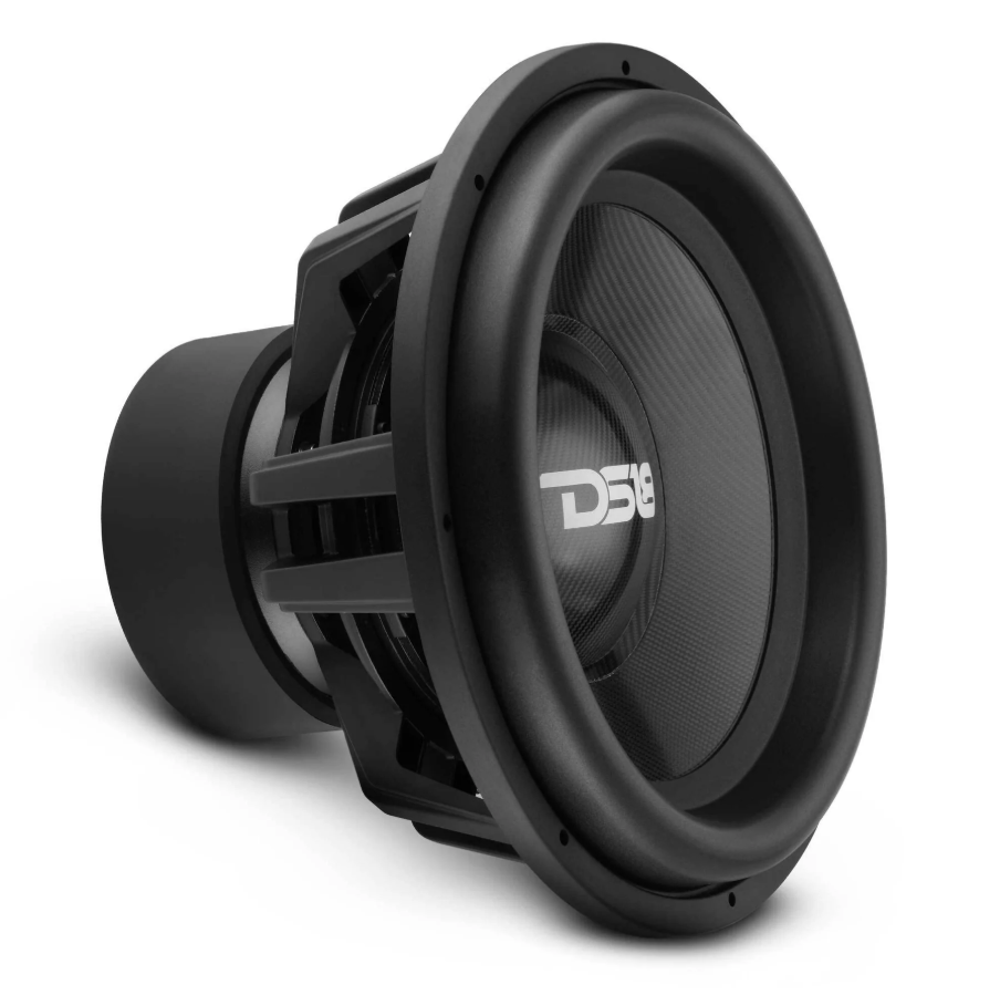 DS18 Carbon18.2D- 18" High Excursion Subwoofer with Carbon Fiber Cone | 3500W RMS / 7000W Peak | Dual 2-Ohm Voice Coil