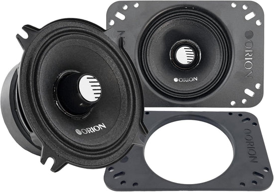 Orion CM454 High Efficiency 4" (4X6") Conversion Midrange Bullet Speaker 4-Ohm 100W RMS/400W MAX