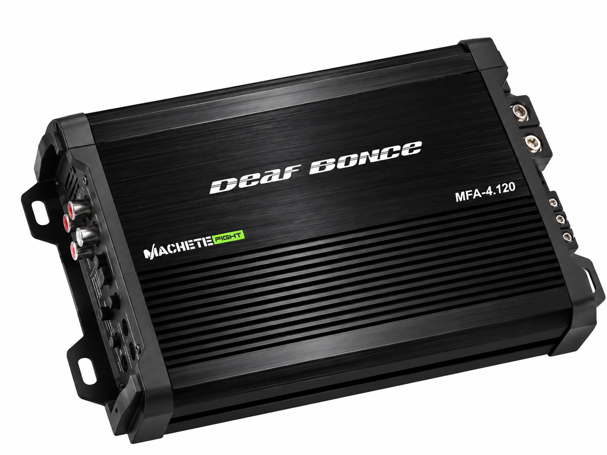 Deaf Bonce MACHETE MFA-4.120 | 120 Watt 4-channel amplifier