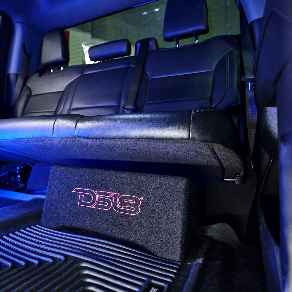 DS18 DFPU110iX 10-inch under-seat subwoofer enclosure - view 2