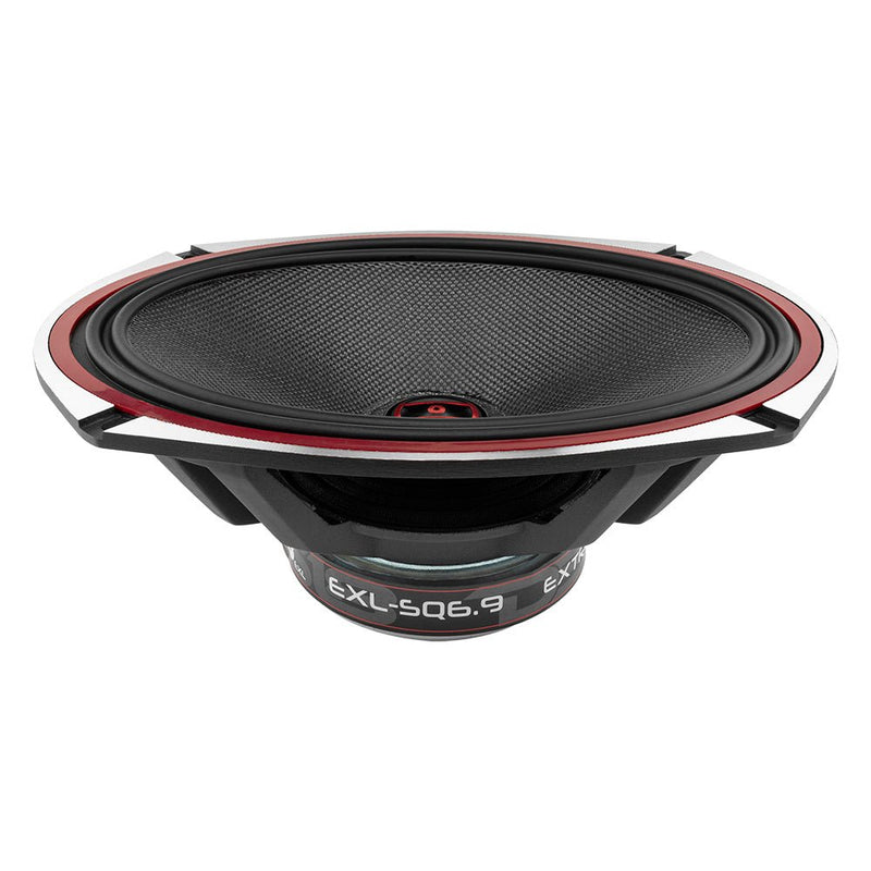 DS18 DS-EXL-SQ6.9 EXL 6x9 Inch 2-Way Coaxial Speaker W/ Fiber Glass Cone 560 Watts 3-Ohm DS18