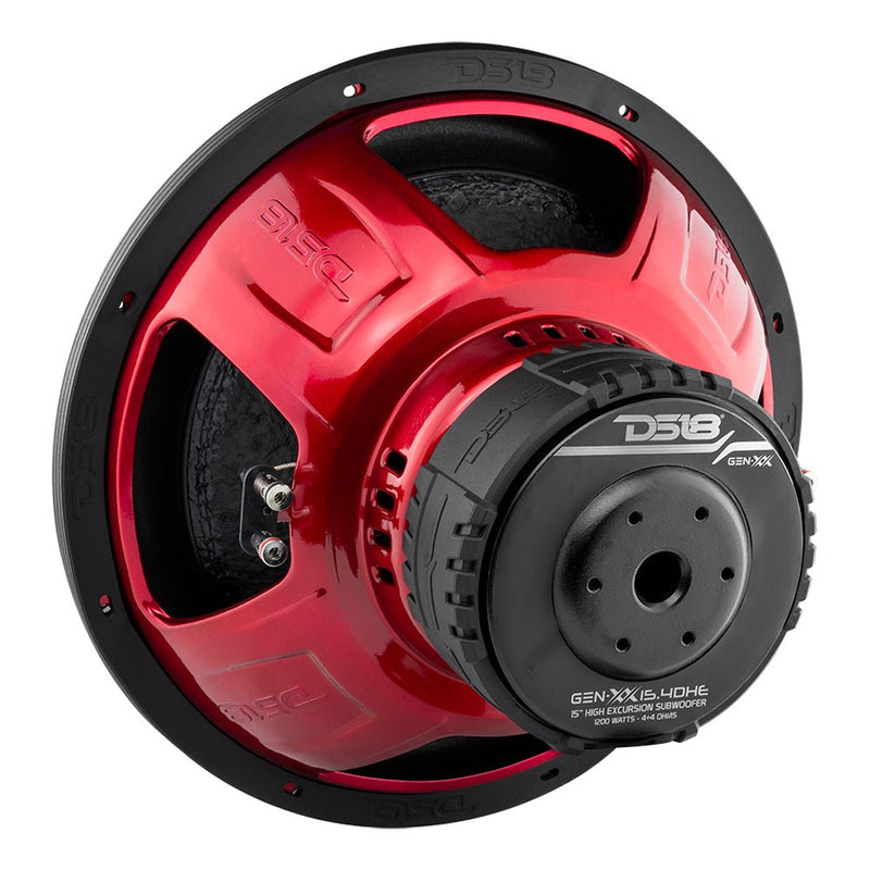 DS18 DS-GEN-XX15.4DHE GEN-XX 15 Inch Subwoofer 1200 Watts DVC 4-Ohm 