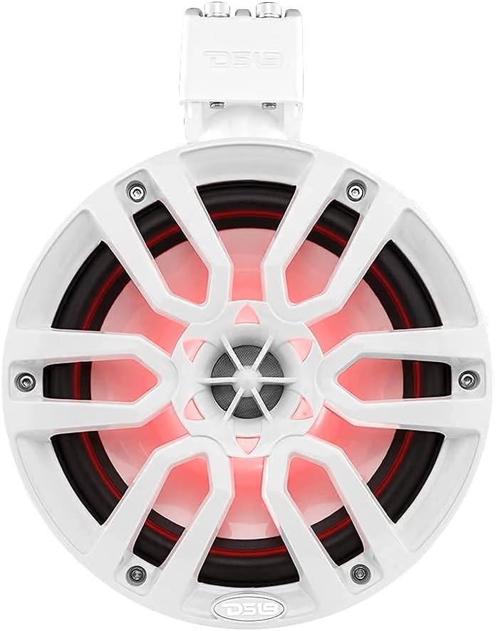 DS18 DS-NXL-X8TP/WH HYDRO 8 Inch Marine Towers W