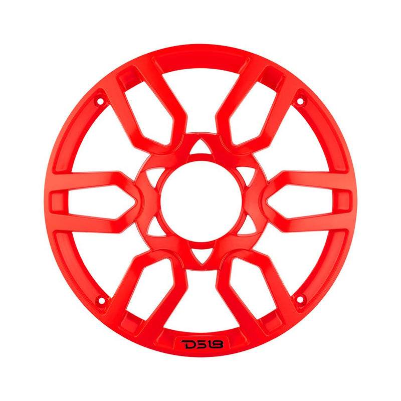 DS18 DS-PRO-GRILL8/RD PRO Universal 8 Inch Speaker Grill Cover Red DS18