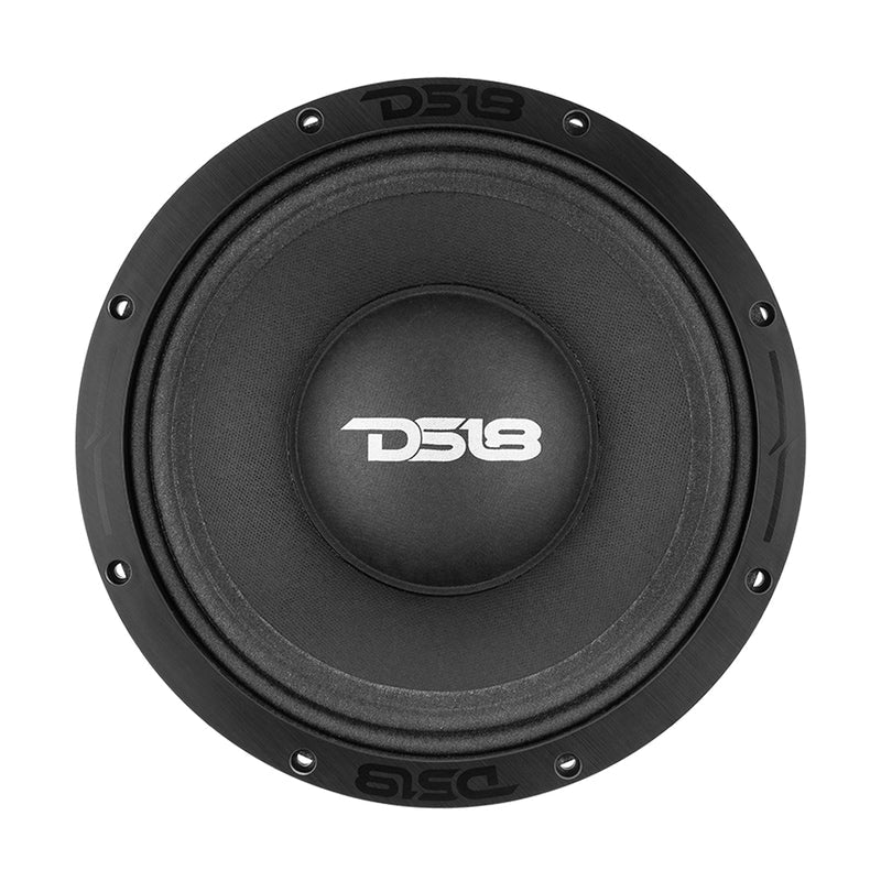 DS18 DS-PRO-ZXI8.4BM PRO-X 8 Inch Mid-Range Loudspeaker with Bullet 600 Watts 4-Ohm DS18