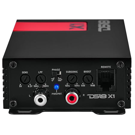 DS18 DS-X1 Ultra Compact Class D 1 Channel Amplifier