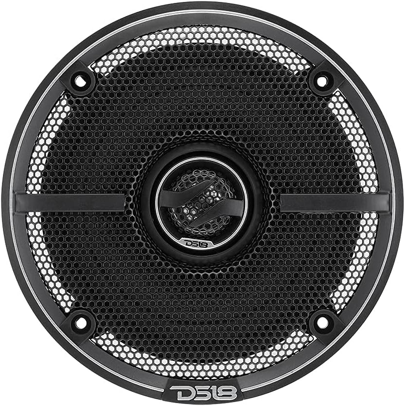 DS18 DS-ZXI-5254 ELITE 5.25 Inch 2-Way Coaxial Speakers with Kevlar Cone 150 Watts 4-Ohm DS18