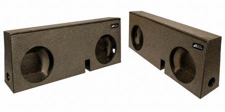 Elite Audio Dual 12" Sealed Subwoofer Box, Toyota Tacoma Double Cab 2005-2023