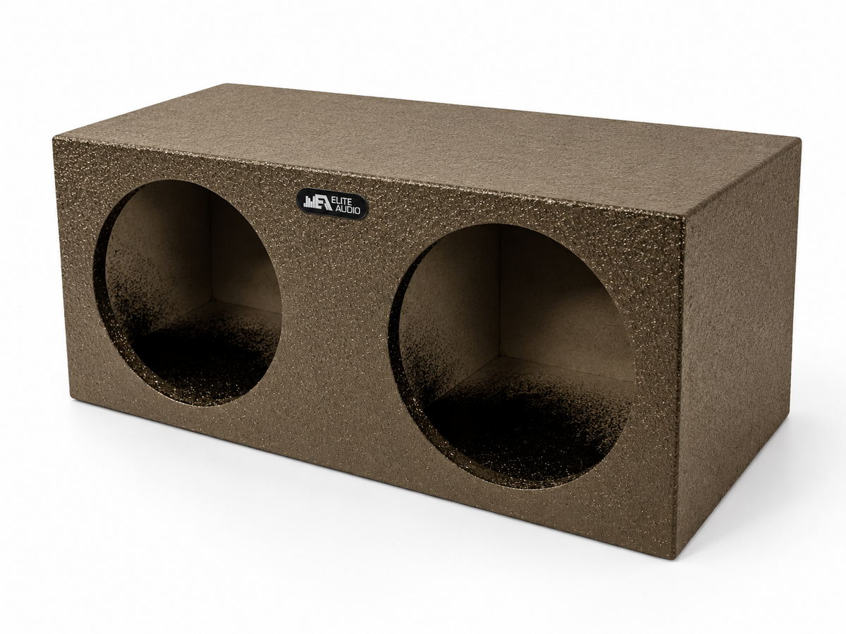 Elite Audio Enclosures  Universal Dual 15” Sealed - Premium USA Made 