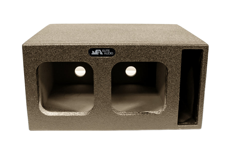 Elite Audio Dual 8" Ported XL SPL Universal Subwoofer Box for Kicker Solo-Baric - EAG-P208PXLK