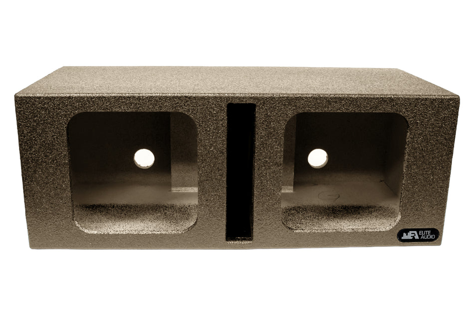Elite Audio Dual 10" Ported Universal Subwoofer Box for Kicker Solo-Baric - EAG-P210PK