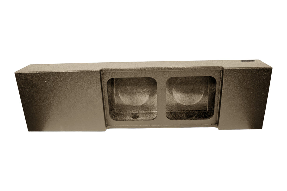 Elite Audio Dual 12" Deluxe Sub Box for Kicker Solo-Baric, Ford F-150 SuperCrew 2009+ - EAG-P212SF3CDK