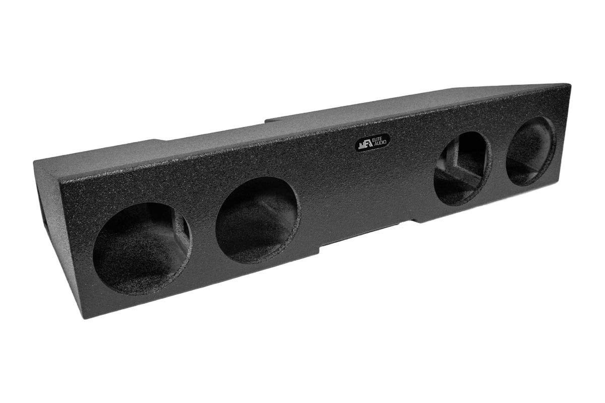 GMC Sierra / Chevrolet Silverado Crew Cab 2019+ Quad 8" Ported - EAG-P408PG5CF | Elite Audio Enclosures
