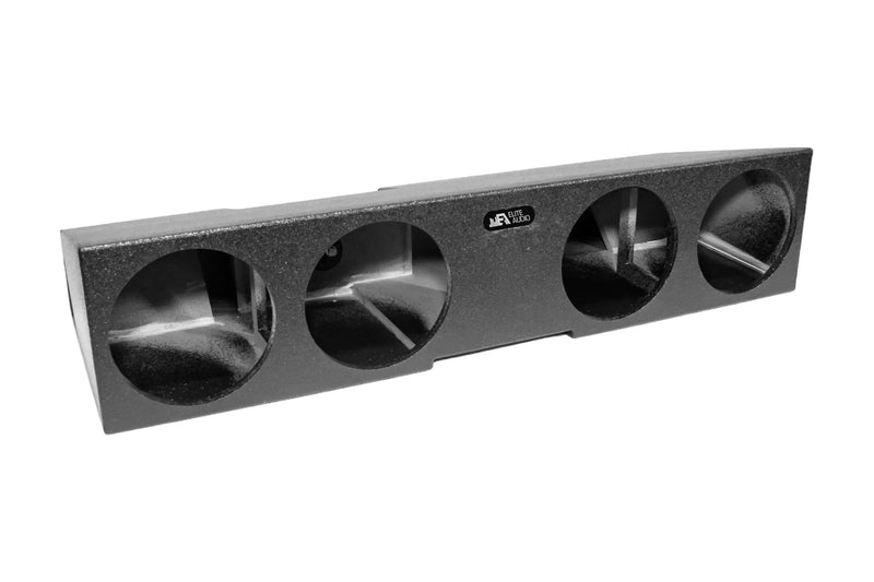 GMC Sierra / Chevrolet Silverado Crew Cab 2019+ Quad 10" Ported - EAG-P410PG5CF | Elite Audio Enclosures