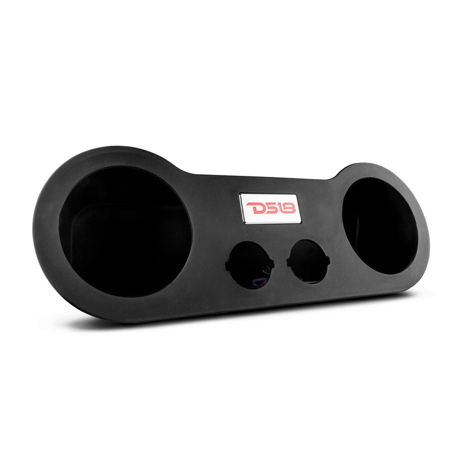 DS18 Hydro EN28-28 High Density Abs 28" Universal Speaker Enclosure, Fits 2 X 8 and 2 x 1 Tweeters - for All Elements Cars, Trucks, ATVs, UVTs