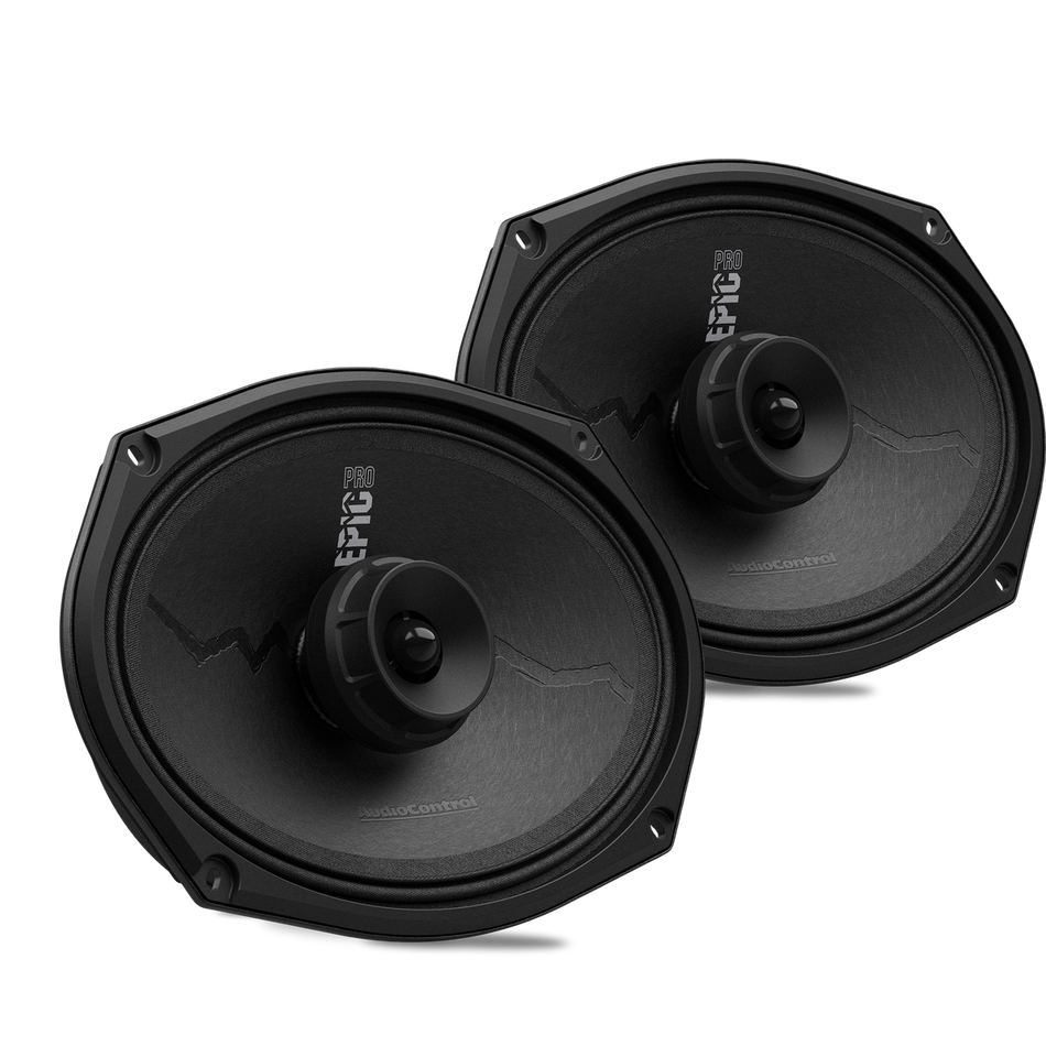 Audio Cntrol EPICPRO69CX EPIC PRO 6x9″ Coaxial Car Speakers – 200W RMS, 4 Ohm, Pair