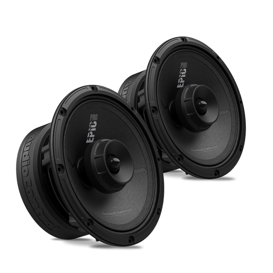 Audio Control EPICPRO6CX 6.5" Coaxial Speakers, 200W RMS, 4 Ohms, Pair