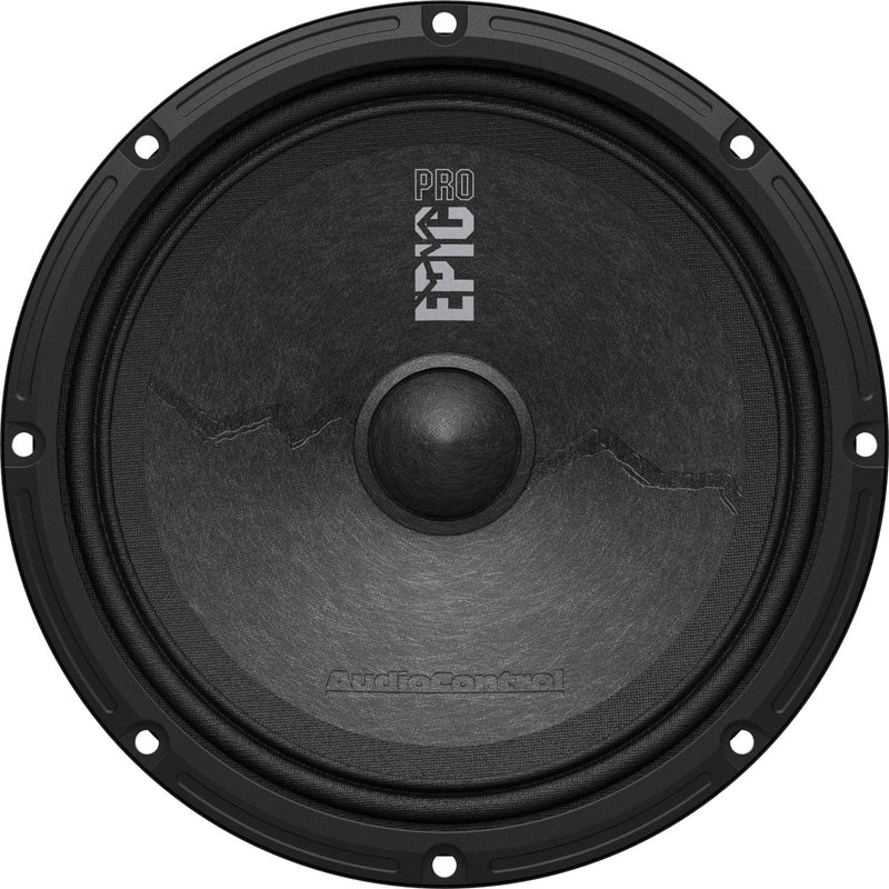 AudioControl EPICPRO6S EPIC PRO Series 6.5" Midrange Slim Shallow-Mount Car Speakers, 200 Watt RMS / 300 Watt Max, 4 Ohm (Pair)
