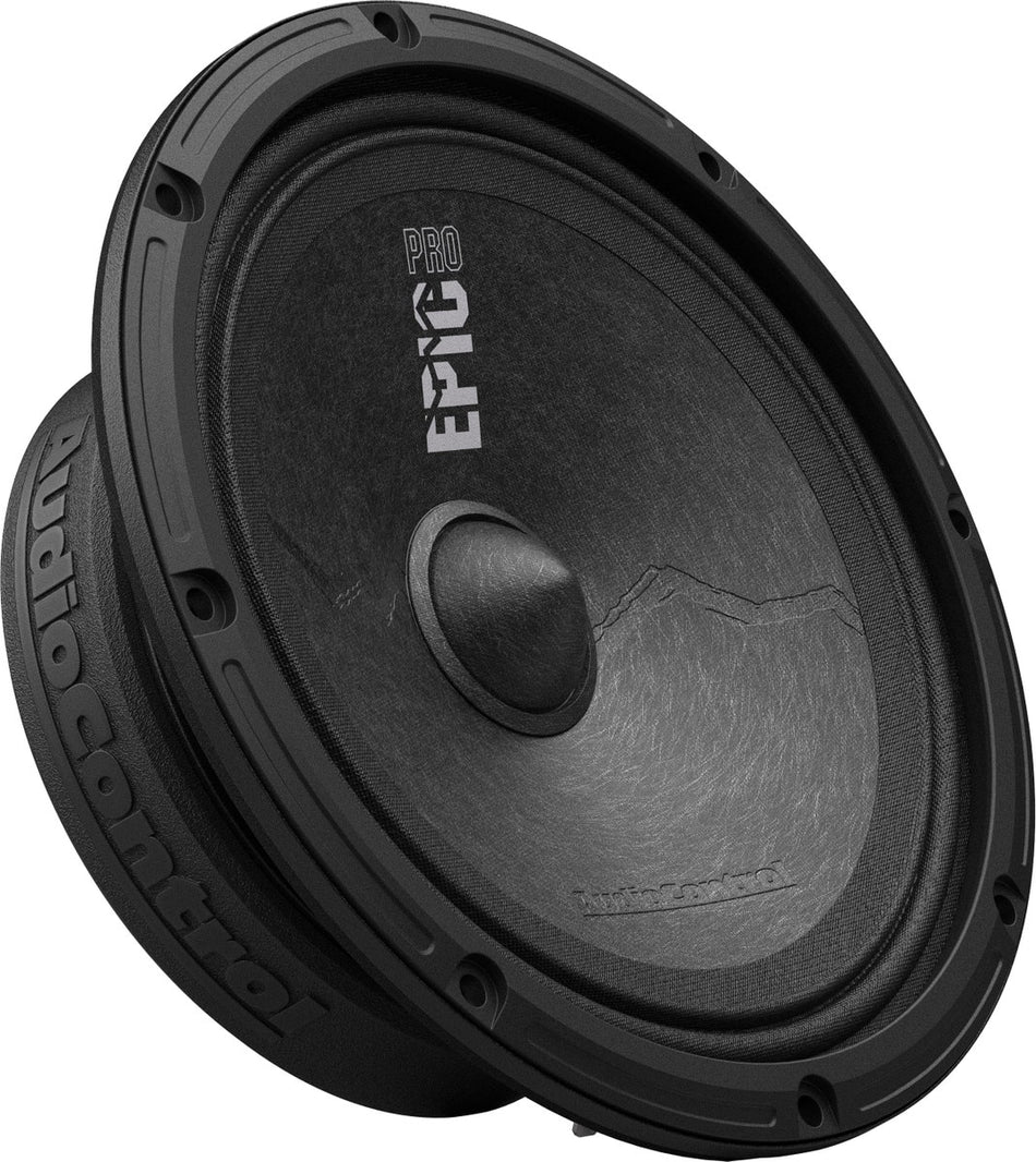 AudioControl EPICPRO6S EPIC PRO Series 6.5" Midrange Slim Shallow-Mount Car Speakers, 200 Watt RMS / 300 Watt Max, 4 Ohm (Pair)