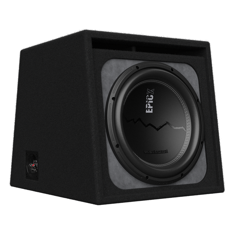 Audio Control EPICXV8 Series 8" Vented Subwoofer Enclosure – 400W RMS / 600 Max High-Power Bass Box