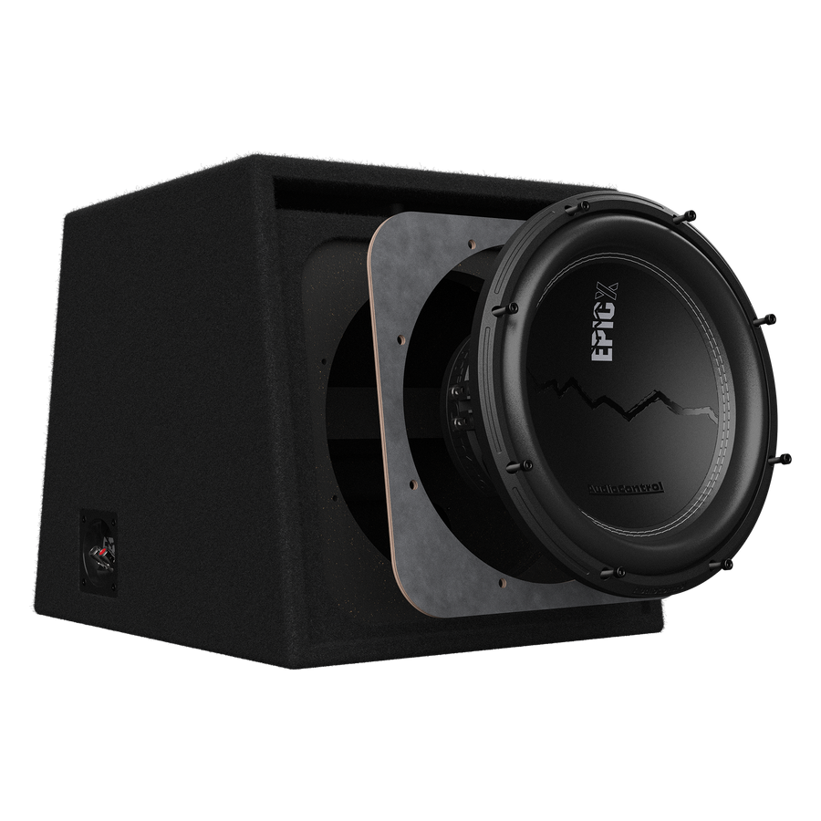 Audio Control EPICXV10 Series 10" Vented Subwoofer Enclosure – 400W/500W RMS High-Power Bass Box