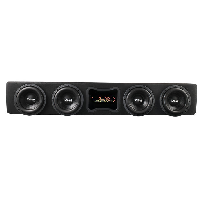Ford F-150 Forward Firing Loaded Subwoofer Enclosure with Dream LED Lights, Amplifier and Wiring Kit