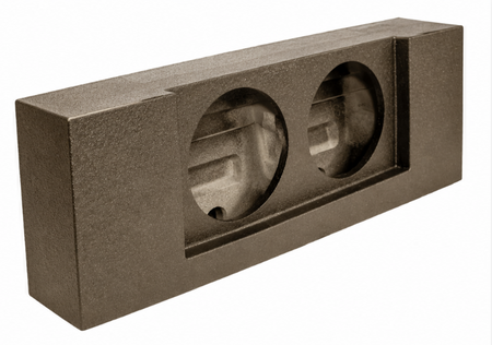 Elite Audio Dual 10" Sealed Subwoofer Box, Chevy Colorado 