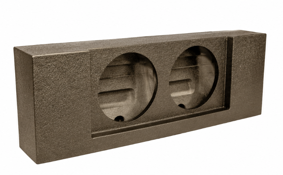 Audio Dual 10" Sealed Subwoofer Box, Chevy Colorado