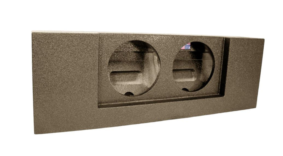 Elite Audio Dual 10" Sealed Subwoofer Box, GMC Canyon Crew Cab 2015+