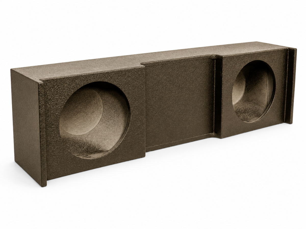 Elite Audio Dual 10 Sealed Subwoofer Box, Nissan Titan Crew Cab 2004