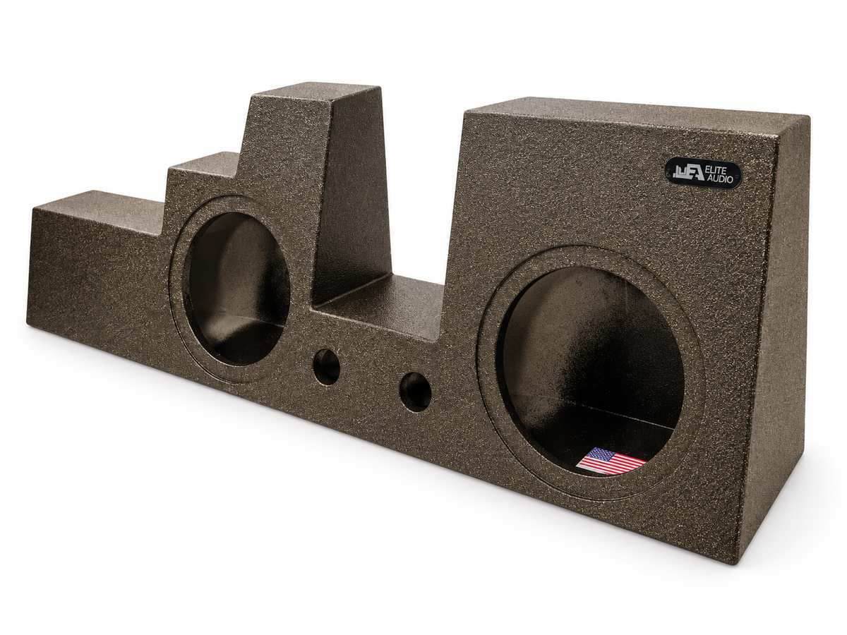 Elite Audio Dual 10 Sub Box Ford Super Duty 2000-2016